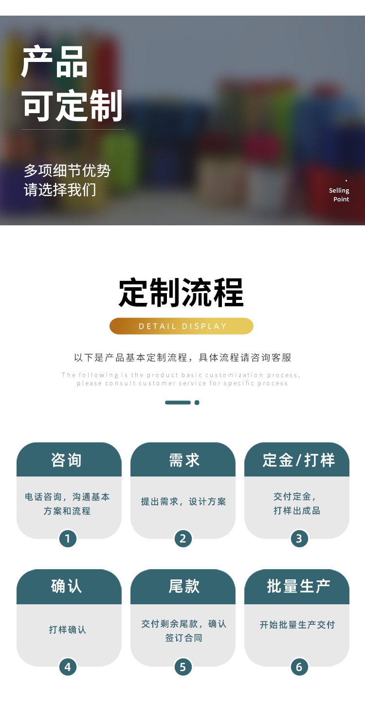 阻燃纤维 DTY涤纶长丝阻燃纤维(图14)